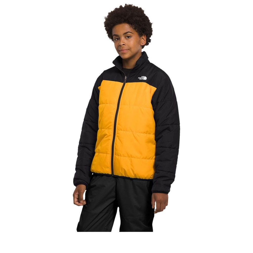 North face Kids Yellow and Black Jacket